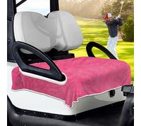 Coprisedile per carrello da golf, asciugamano in tinta unita, morbido e