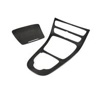 Coprisedile Per Console Centrale Interna Pannello Leva Cambio Adesivo Per Mercedes Per Benz Classe E W213 2016-2018 QAQMHVCVB(Carbon Texture)