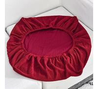 Coprisedile per Divano Elasticizzato con Penisola 3/4/2/1 Posti Copricuscini Separati per Divani Federa per Cuscino per Divano del Sedile Copri Seduta per Divano per Mobili ,Red-Backrest-L(70-90cm)