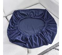 Coprisedile per Divano Elasticizzato con Penisola 3/4/2/1 Posti Copricuscini Separati per Divani Federa per Cuscino per Divano del Sedile Copri Seduta per Divano per Mobili ,Navy-2seat(100-125cm)