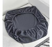 Coprisedile per Divano Elasticizzato con Penisola 3/4/2/1 Posti Copricuscini Separati per Divani Federa per Cuscino per Divano del Sedile Copri Seduta per Divano per Mobili ,GrayA-2seat(100-125cm)