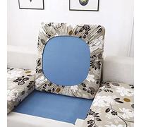 Coprisedile per Divano Fodera per Cuscino del Sedile del Divano con Penisola Elasticizzata,copriseduta Divano 3/2/1/4 Posti Coprisedile Elastico Antiscivolo Angolare (Color : M, Size : 50-63cm(20-2