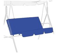 Coprisedile per Dondolo da Giardino,Copriseduta per Dondolo, Coprisedili per Altalena, Copertura di Ricambio per Panchina Sedia, Sedia per Esterni 2/3/4 posti Panca da Esterno,Blu,130 * 45 * 45cm