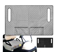 Coprisedile per Golf Cart per Maxell DG-C2 2010-2023 2024 2025 2026+, Antiscivolo Antivento con 4 Tasche Protezione Copricuscino Seduta 2 Passeggeri Carrello
