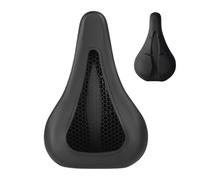 Coprisedile per moto da cross, cuscino per sella della bicicletta, impermeabile, a nido d'ape, ergonomico, ammortizzante, morbido, ventilato, per equitazione, esercizio, tempo libero, ciclismo su