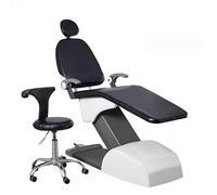 Coprisedile per Poltrona Dentale in Pelle PU Antipolvere Sgabello da Dentista Sedile Schienale Fodera per Dentista protettore Custodia Protettiva Impermeabile Elastica, 4 Pezzi/Set (Size : G)