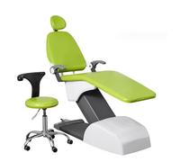 Coprisedile per Poltrona Dentale in Pelle PU Antipolvere Sgabello da Dentista Sedile Schienale Fodera per Dentista protettore Custodia Protettiva Impermeabile Elastica, 4 Pezzi/Set (Size : B)