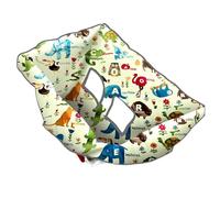 Coprisedile per Seggiolone - Protettore per seggiolino bambini,Copertura per Carrello della Spesa,Ideale per Viaggi, Pubblico e Spostamenti