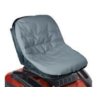 Coprisedile per tosaerba, tessuto Oxford 600D respinge i blocchi d'acqua Accessorio per trattorino giardino Coprisedile per ATV Copribarca adatto a schienali 12,4 a 14,1 pollici (Grigio)