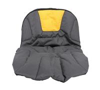 Coprisedile per trattore Cuscino per sedile per tosaerba Tessuto Oxford Resistente alle intemperie Antiscivolo Facile da installare Grigio Giallo 50x35x40 cm