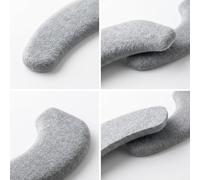 Coprisedile per wc Morbido con Imbottitura in Memory Foam 40 cm x 14 cm x 2 cm