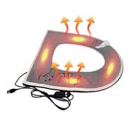 Coprisedile per WC riscaldabile, USB, 5 livelli di calore, 5 timer | Copriwater riscaldato con porta USB per un piacevole calore nel freddo inverno, offre 5 livelli di calore individuali e
