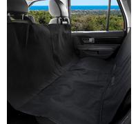 Coprisedile Posteriore Auto per Cani Gatti in Poliestere Nero