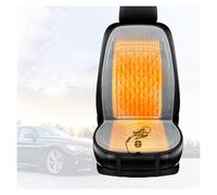 Coprisedile Riscaldato, 12v/24v, 45 °C-65°C Chauffage Rapide Seggiolini Auto Riscaldati per Sedi Autos, SUV e Camion,gray-Driver