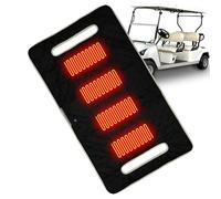 Coprisedile Riscaldato Per Carrello Da Golf - Comodo | Tappetino Riscaldante Per Carrello Da Golf Con Temperatura Regolabile Di 35-50 ℃ | Tappetino Riscaldato Portatile Per Attività All'aperto Con Car