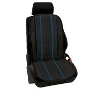 COPRISEDILE SCHIENALE A MOLLE SEDILE PER AUTO UNIVERSALE TESSUTO VENTILATO BLU