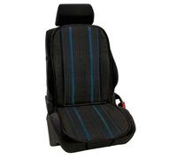 COPRISEDILE SCHIENALE A MOLLE SEDILE PER AUTO UNIVERSALE TESSUTO VENTILATO BLU