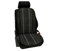 COPRISEDILE SCHIENALE A MOLLE SEDILE PER AUTO UNIVERSALE TESSUTO VENTILATO GRIGI