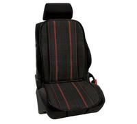 COPRISEDILE SCHIENALE A MOLLE SEDILE PER AUTO UNIVERSALE TESSUTO VENTILATO ROSSO