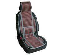 COPRISEDILE SCHIENALE ESTIVO PER AUTO CAMION FRESCO UNIVERSALE BAMBU ROSSO NEW