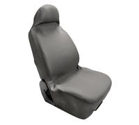 Coprisedile singolo elasticizzato anteriore protettivo Grigio