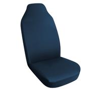 COPRISEDILE SINGOLO PARIGI elasticizzato - tessuto in cotone - blu