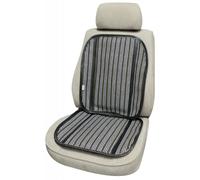 Coprisedile singolo schienale traspirante Active Fresh rigato scuro