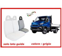 Coprisedile solo lato guida per Iveco Daily fodere trapuntate grigio robusti