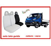 Coprisedile solo lato guida per Iveco Daily fodere trapuntati nero robusti