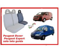 Coprisedile solo lato guida per Peugeot Expert Boxer fodere trapuntate avio blu