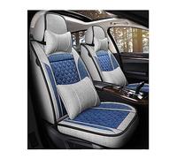 Coprisedile Universale Auto In Lino Per KIA Tutti I Modelli Per Ceed Per Rio Per Carens Per Camival Per Picanto Per Telluride Per Cerato Per K9 Copertura Sedile(B Gray Blue 5 Seat)