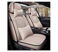 Coprisedile Universale Auto In Lino Per Tutti I Modelli FX35 ESQ EX25 JX35 M25 M35 QX50 QX56 Q50 QX60 QX70 Q60 G35 Accessori Copertura Sedile(B Beige 5 Seat)