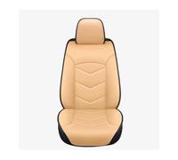 Coprisedile Universale Auto Per Nissan Per Qashqai J11 Per Primera T32 | Per Juke Per Navara P12 Per Classic Per Note Per Terrano 2 Coprisedili per auto in pelle(Rice,1 seat)