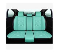 Coprisedile Universale Auto Per Nissan Per Qashqai J11 Per Primera T32 | Per Juke Per Navara P12 Per Classic Per Note Per Terrano 2 Coprisedili per auto in pelle(VERDE,Rear seat)