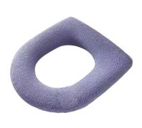 Coprisedile Universale for WC, Colore Puro, Tappetino for WC, Morbido e Caldo, Cuscino for WC, Accessori for WC da Bagno per la Maggior Parte dei coperchi dei WC(Blue)