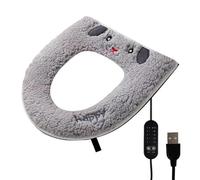 Coprisedile WC Elettrico - Cuscino Riscaldato Lavabile, 5 Livelli Di Temperatura E Funzione Timer, 5 Impostazioni Di Temperatura Con Timer Lavabile Per Casa, Hotel, Appartamento, Camper, Ristorante, B