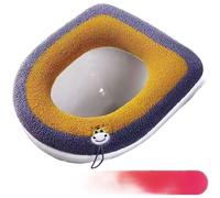 Coprisedile WC Ispessito Peluche Design O Ring per WC Standard 30CM