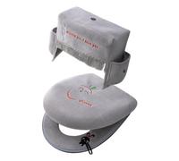 Coprisedile WC Set di 3 Tappetini Morbidi Comodi Antiscivolo