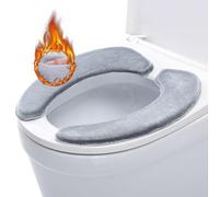 Coprisedile WC Universale, Coprisedili per WC, Coprivaso in Peluche, Cuscino del Sedile del Water, Riutilizzabile del Coprisedili WC, Adatto per Casa, Hotel, Bagno, Lavabile