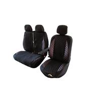 Coprisedili anteriori 2+1 per Volkswagen Crafter 2006-2017 filo rosso...