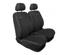 Coprisedili Anteriori Auto 1+1 Fodere in Jacquard Grigio per Audi Q8