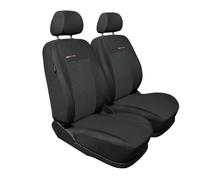 Coprisedili Anteriori Auto 1+1 Fodere in Velluto Grigio per Audi A8 D2 D3 D4 D5