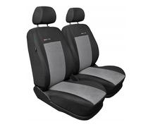 Coprisedili Anteriori Auto 1+1 in Velluto Grigio per Mercedes CL W140 W215 W216