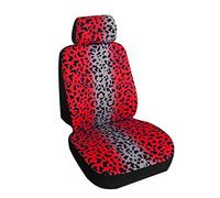Coprisedili Anteriori Auto Set Universale Protezione Completa de Sedile Anteriore e Posteriore per Auto,Stampa Leopard Copri-Sedile per Guidatore e Passeggero Accessori Auto Interno C 1 Posto