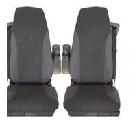 Coprisedili Anteriori Grigi 1+1 Per OPEL VAUXHALL VIVARO, MOVANO