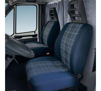 Coprisedili anteriori personalizzati Fiat Ducato camper 94>02 tess. misto cotone