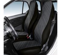 Coppia coprisedili anteriori Cora grigio / nero per SMART Fortwo