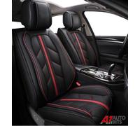 Coprisedili Anteriori Sportivi In PU Pelle Nera Per BMW Serie 3 5 E46 E60 E90