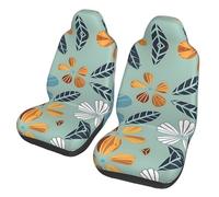 Coprisedili Anteriori Universali 2 Pezzi Light Coloured Flower Coprisedile Universale per Auto Elastico Uomo Donna Copri-Sedile, per Berline, SUV, Camion