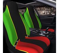 Coprisedili Anteriori Universali 2 Pezzi Saint St. Kitts And Nevis Flag Coprisedili Auto Anteriore Customed Uomo Copri-Sedile, per Berline, SUV, Camion